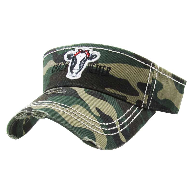 "Crazy Heifer" Vintage Sun Visor