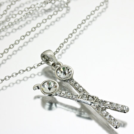 Scissors Pendant Necklace