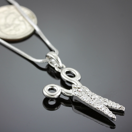 Scissors Pendant Necklace