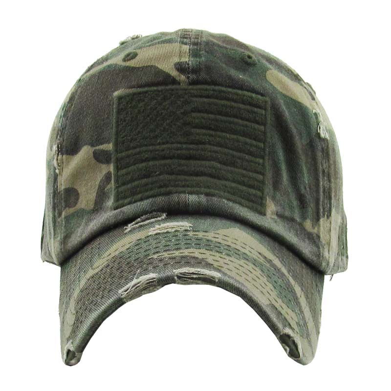 American Flag Vintage Ball Cap