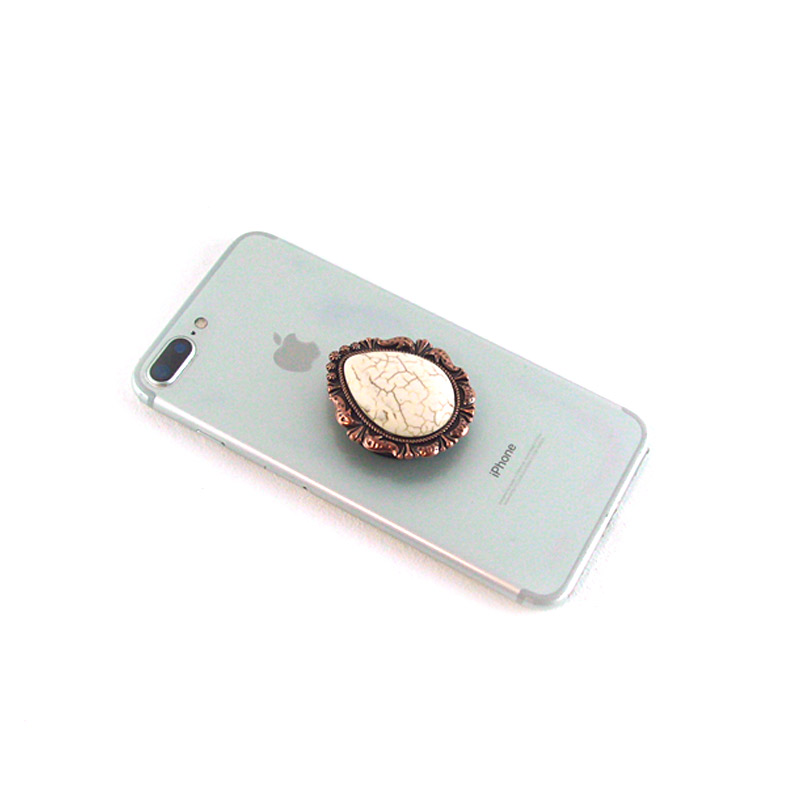Western Teardrop Design Phone Grip Adhesive Charm - Image 3
