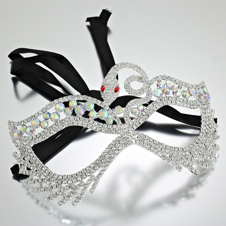Fashion Women's Rhinestone Masquerade Mask