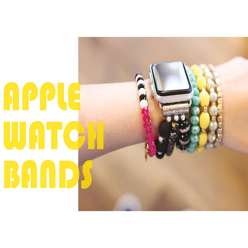 Genuine Stone Apple Watch Stretch Bands - Image 3