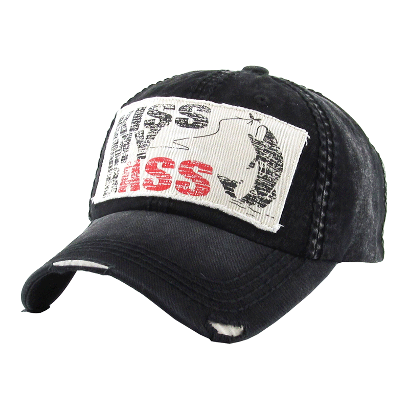"KISS MY BASS" VINTAGE BALL CAP - Image 2