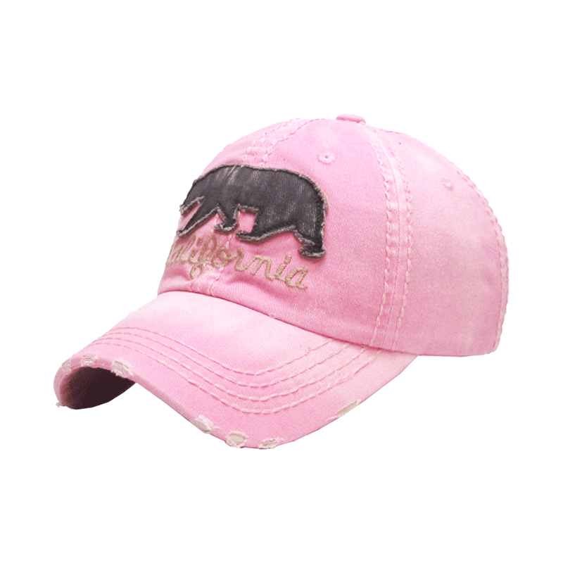 CALIFORNIA BEAR Washed Cotton Vintage Ball Cap