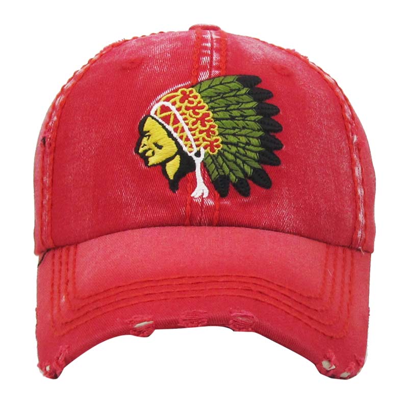 Indian Style Washed Cotton Vintage Ball Cap - Image 2
