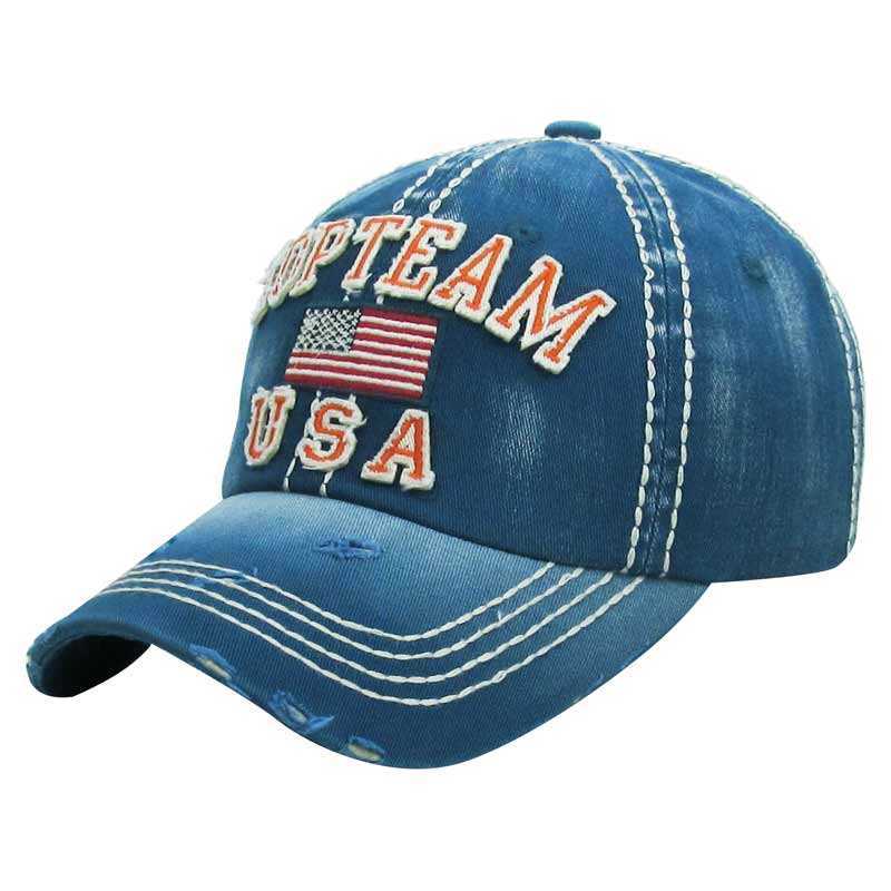 "TOP TEAM USA" vintage Ball Cap