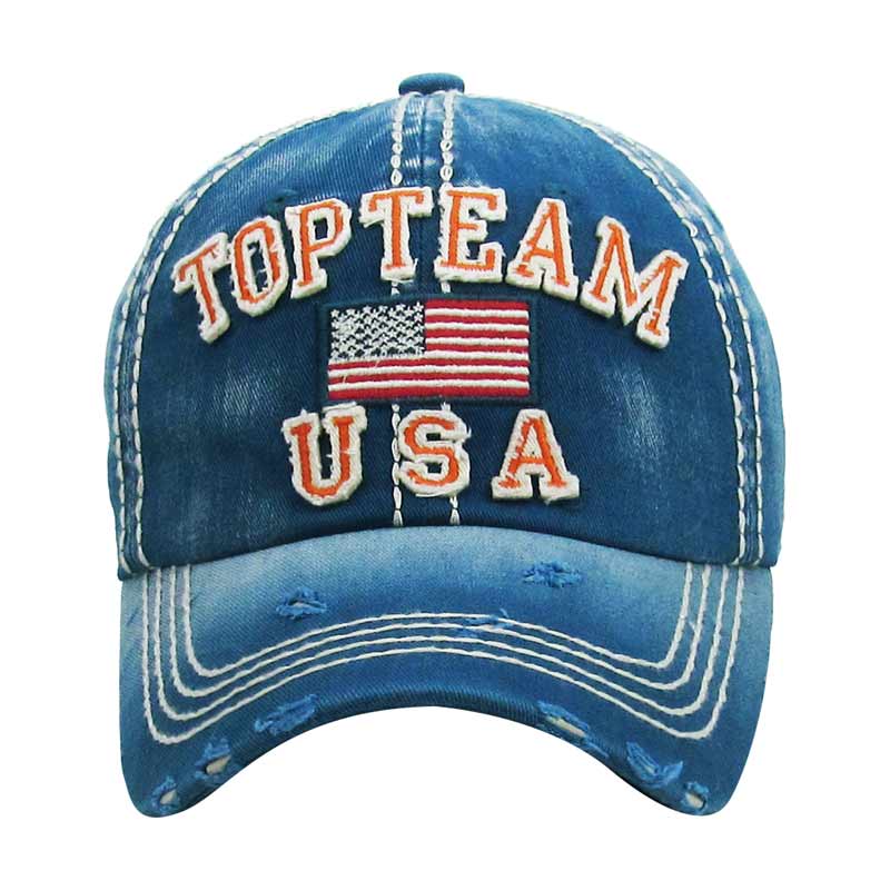 "TOP TEAM USA" vintage Ball Cap - Image 2
