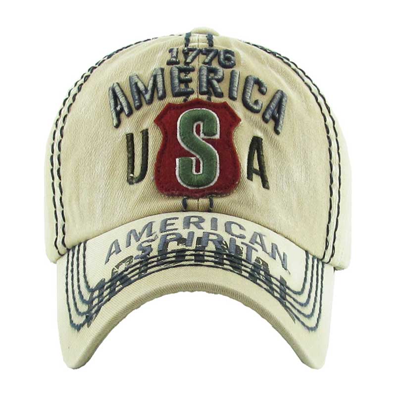 America, USA Vintage Ball Cap