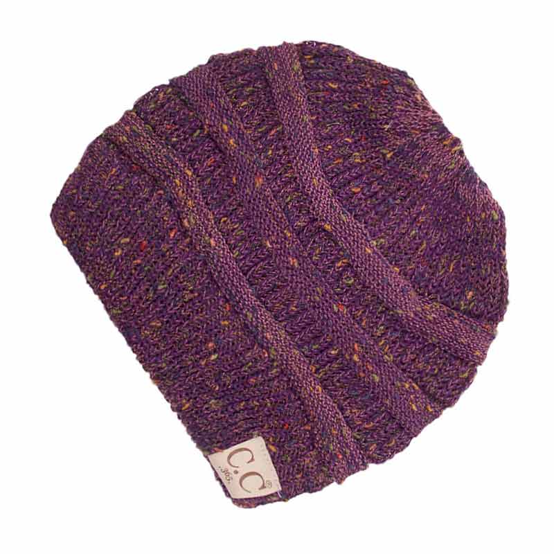 C.C Confetti Cotton Beanietail Hat