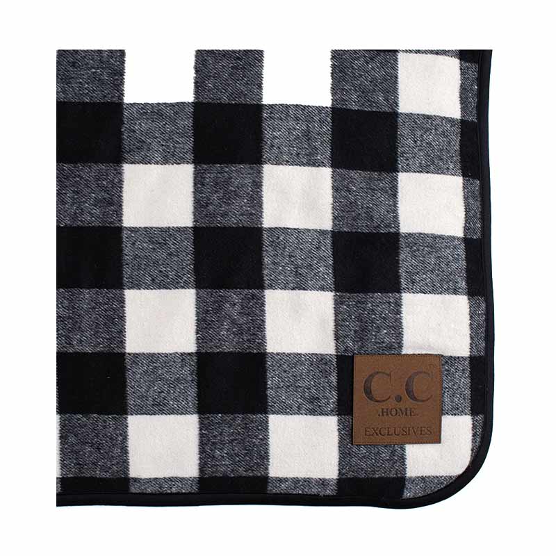 C.C Buffalo Check Pattern Throw Blanket