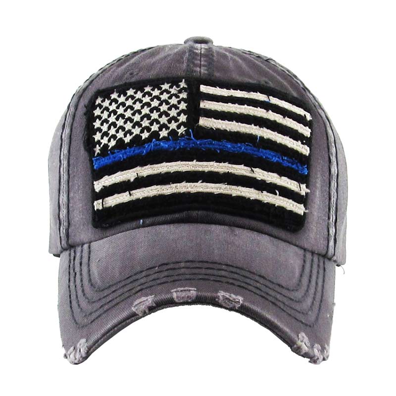 American Flag Vintage Ball Cap