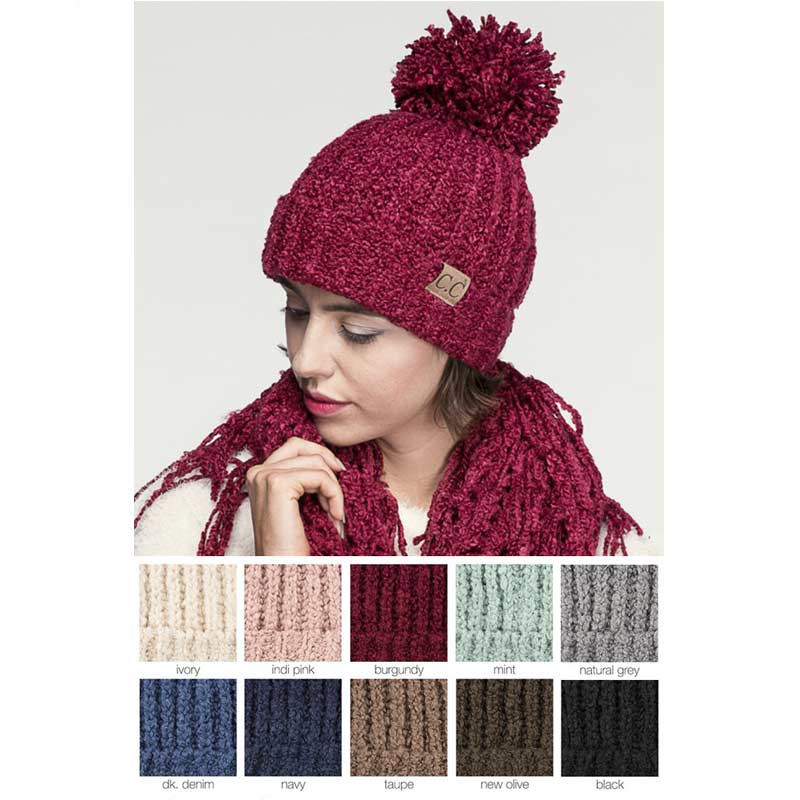 C.C Women's Chenille Hat - Image 4
