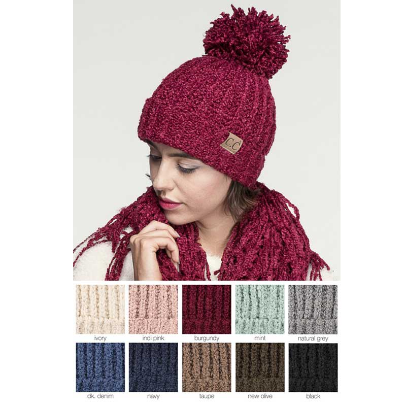 C.C Women's Chenille Hat - Image 5