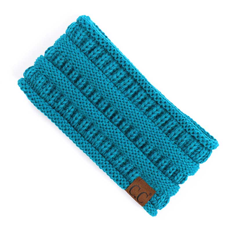 C.C Solid Ribbed Ponytail Headband