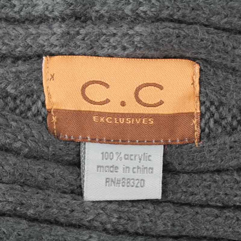 C.C Crystal Bead Mohair Head Wrap - Image 4