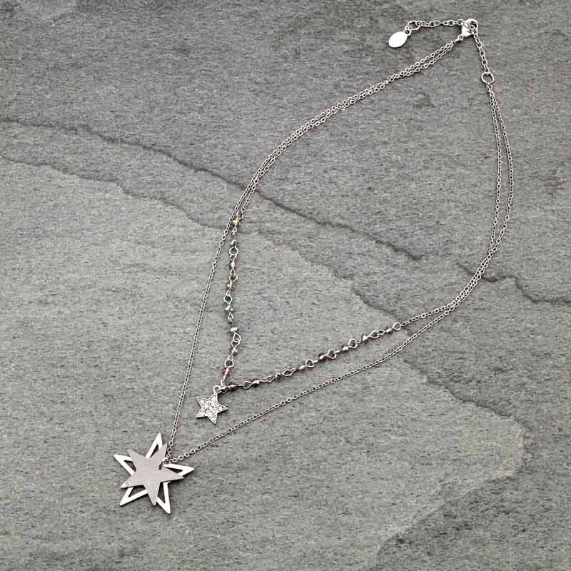 JJ Layered Fashion Necklace