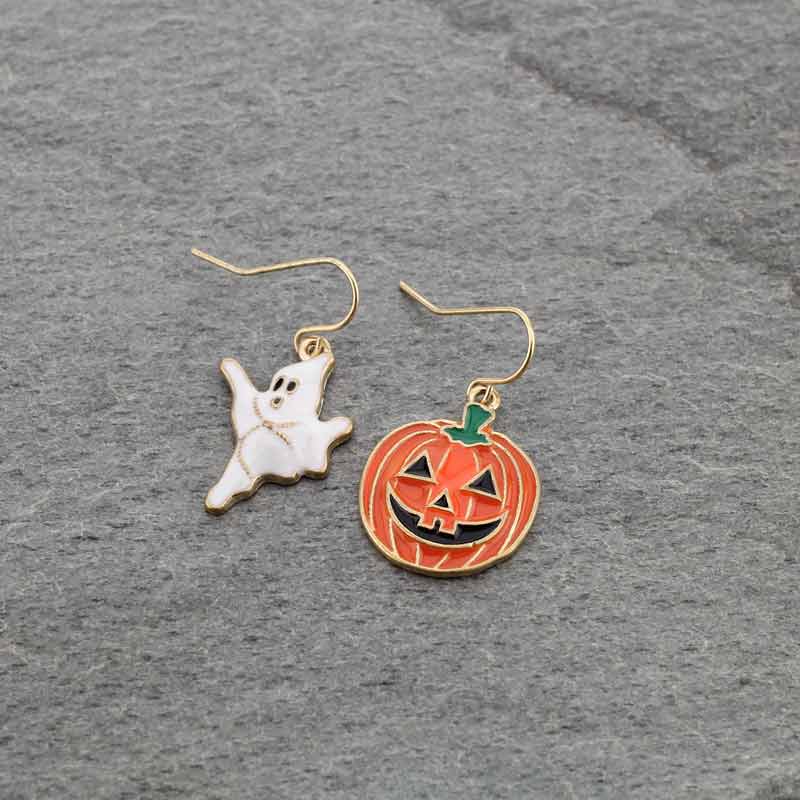Halloween Style Fish Hook Earrings