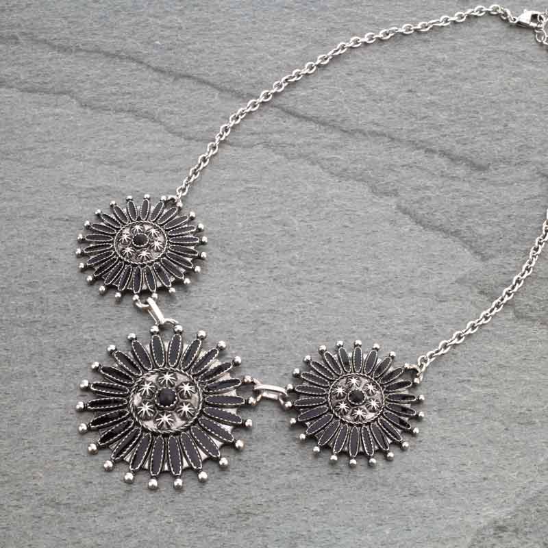 Western Concho Necklace
