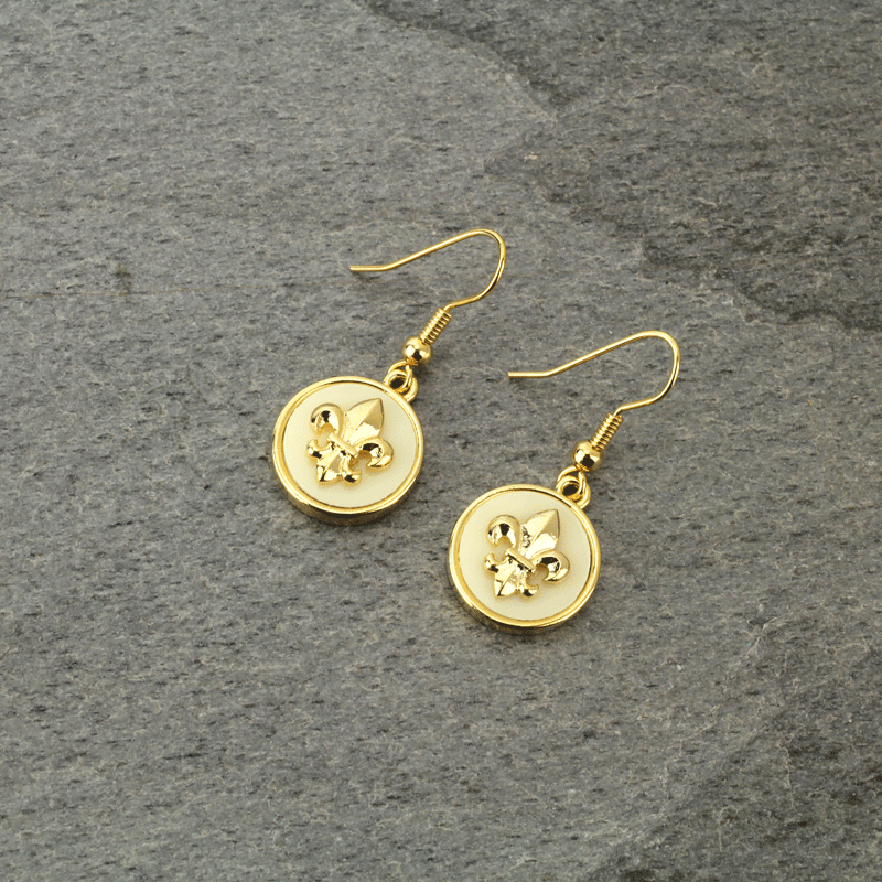 Fleur De Lis Earrings