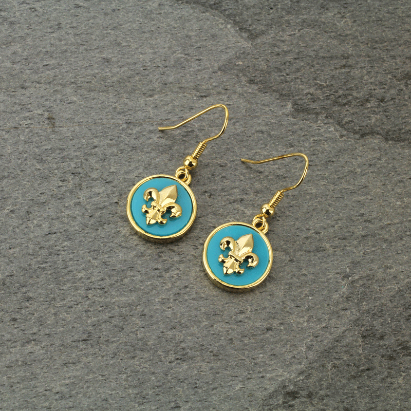 Fleur De Lis Earrings