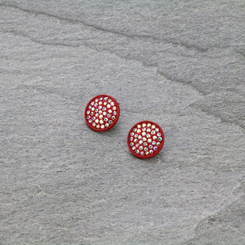 Circle Post Earrings