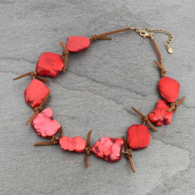 Western Natural Stone Necklace