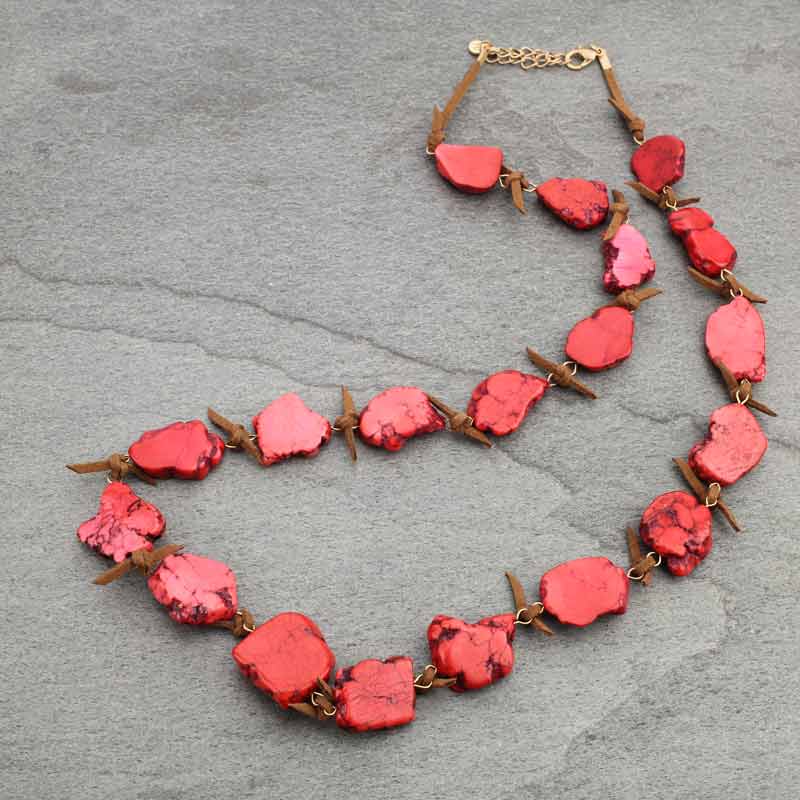 Western Natural Stone Necklace
