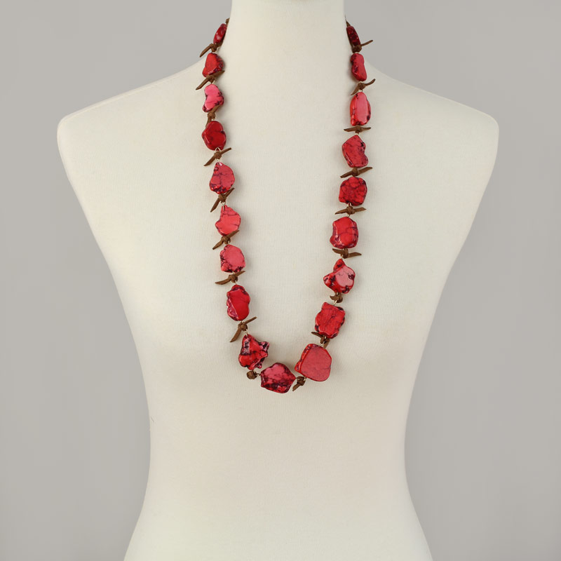 Western Natural Stone Necklace - Image 2