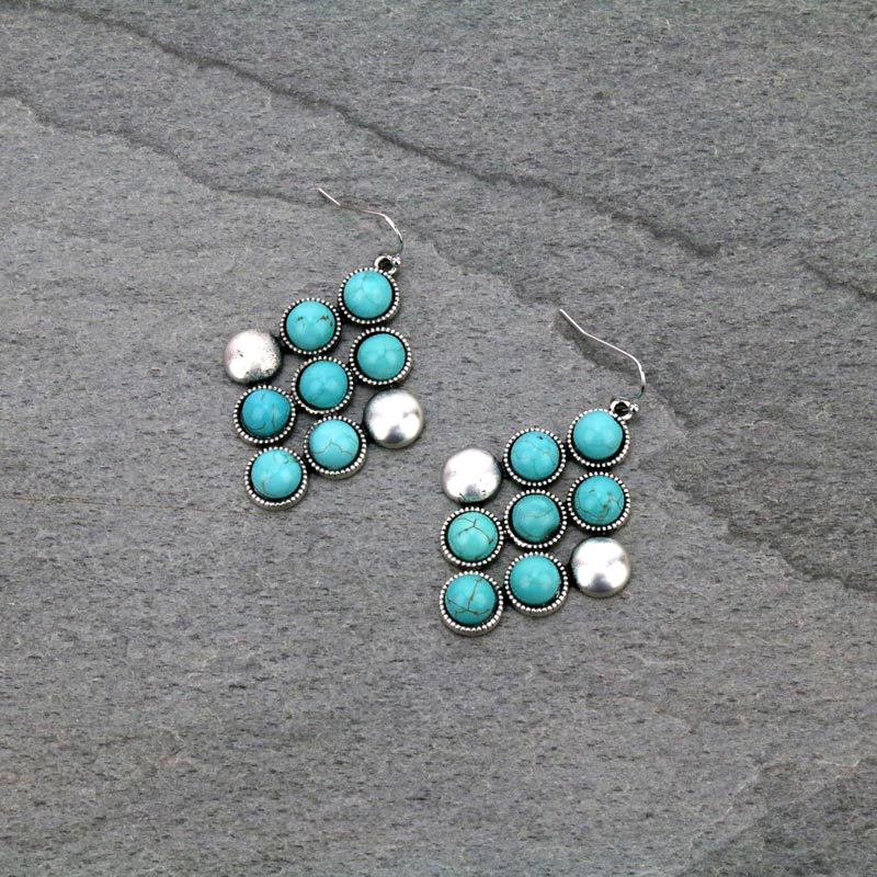 Natural Stone Earrings