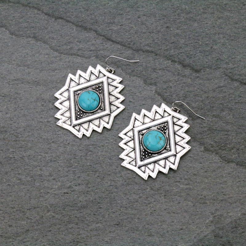 Natural Stone Earrings