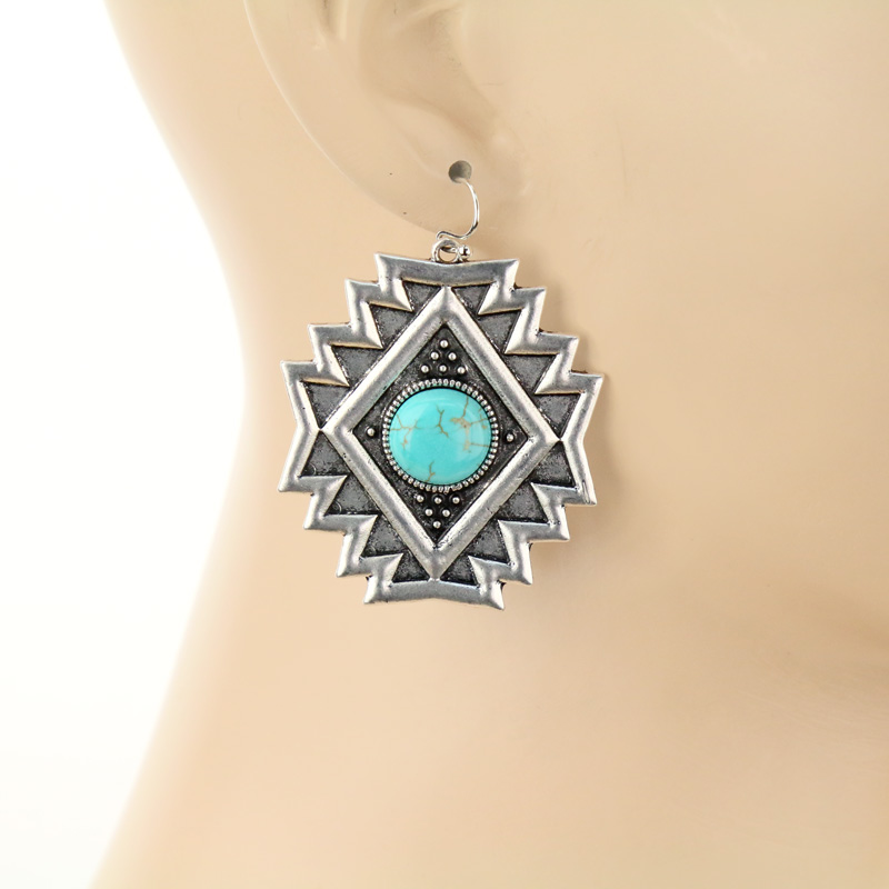 Natural Stone Earrings - Image 2