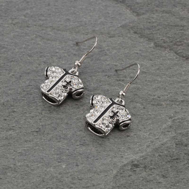 Fleur De Lis "Football Shirts" Earrings