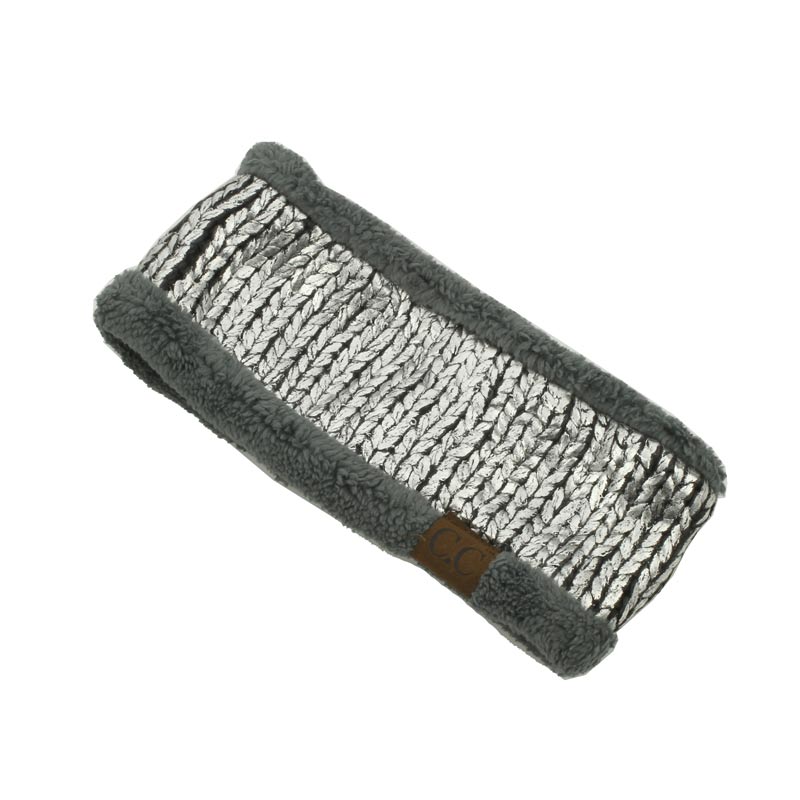 C.C Head Wrap Band with Metallic Print