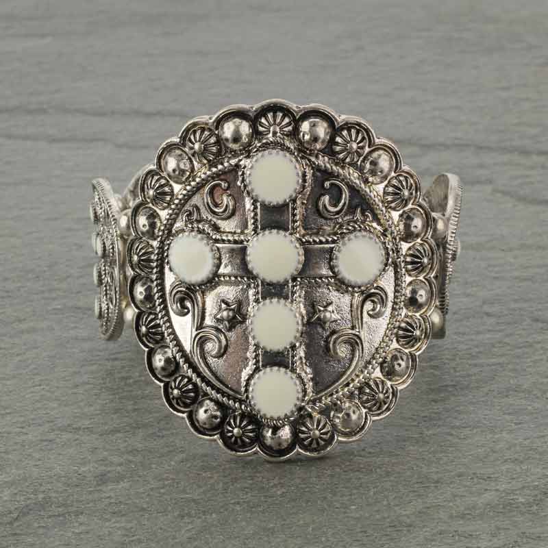 Western Style Cross Stretch Bracelet