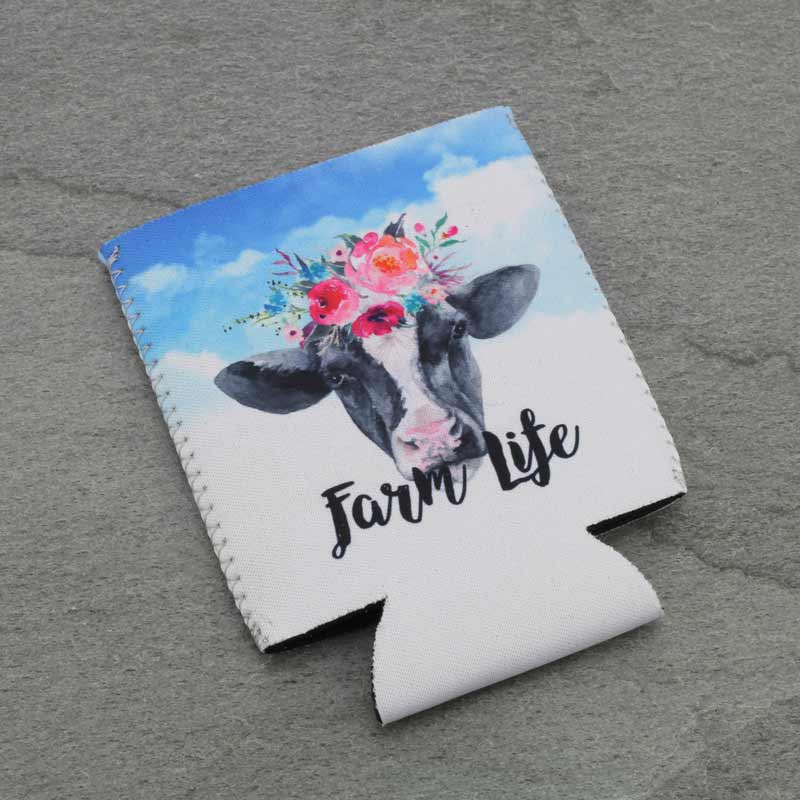 Cow Farm Life Drink Sleeve/Cooler