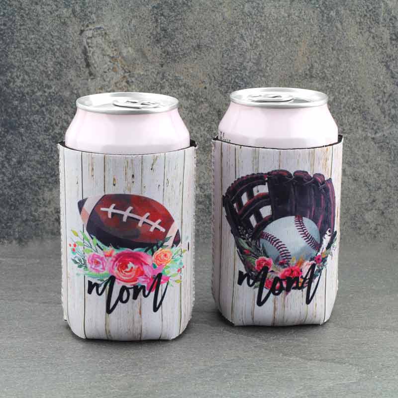 Football Mom Drink Sleeve/Cooler - Image 2