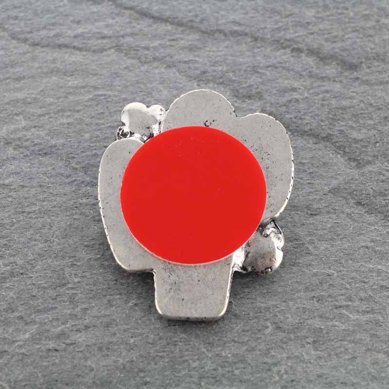 Western Serape Cactus Phone Grip Adhesive Charm - Image 2