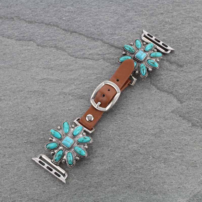 Western Style Apple Watch Leather Band