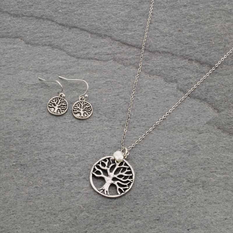 Tree of life Necklace Set