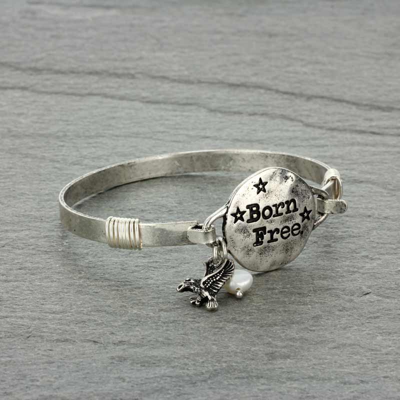 "Born Free" Wire Bracelet - Image 2