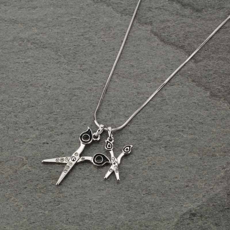 Scissors Pendant Necklace