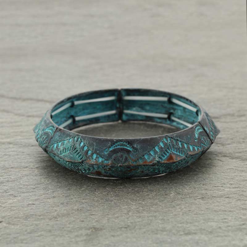 Western Pattern Stretch Bracelet