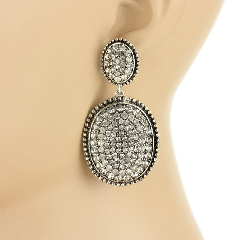 Western Stone Post Earrings - Image 2