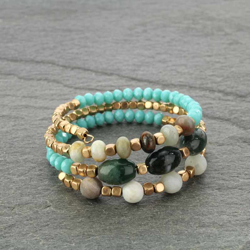 Fashion Semi Coil Bracelet