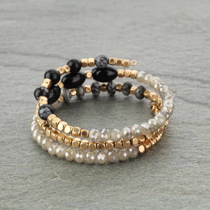 Fashion Semi Coil Bracelet - Image 2