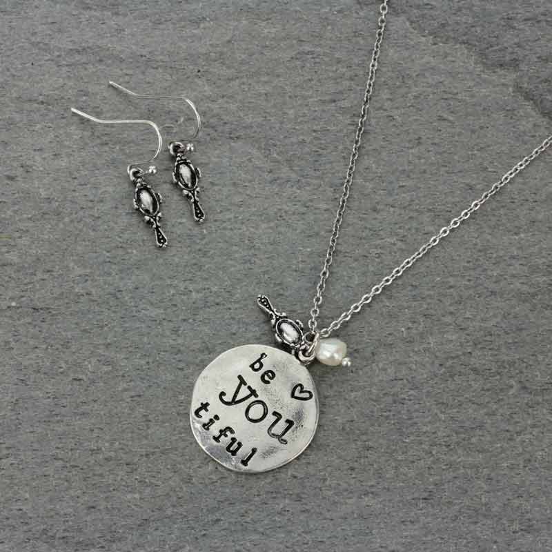 "BE YOU-TIFUL" Necklace Set