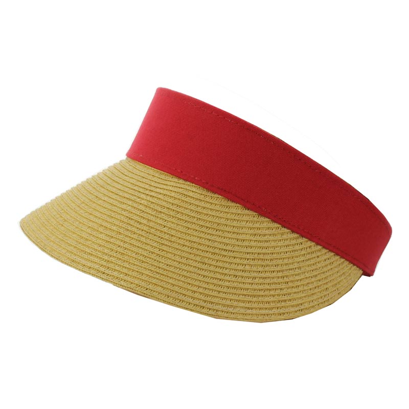 CC Straw Visors