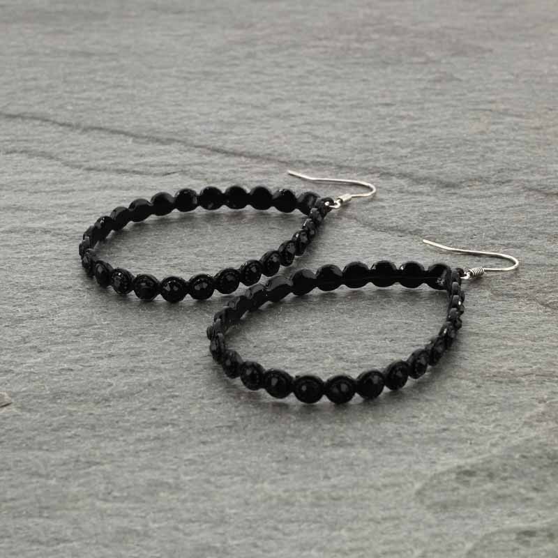Teardrop Fish Hook Earrings
