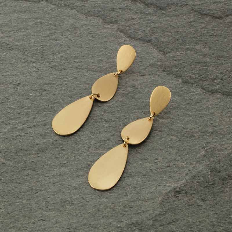 JJ Teardrop Post Earrings
